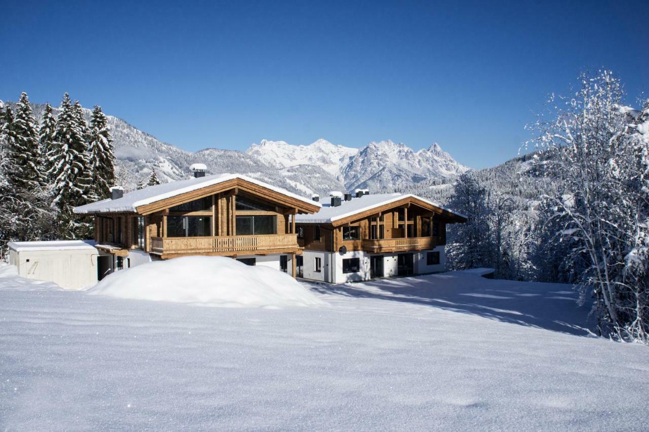 Zeitfrei Chalet Apartments Fieberbrunn Exterior foto